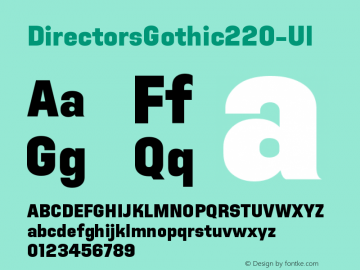 DirectorsGothic220-Ul
