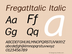 FregatItalic