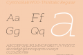 CynthoSlab-ThinItalic