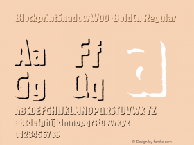 BlockprintShadow-BoldCn