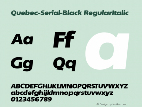 Quebec-Serial-Black