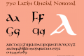 750 Latin Uncial