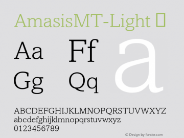 AmasisMT-Light