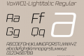 Vox-LightItalic