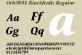 Orbi-BlackItalic