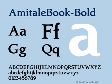 AmitaleBook-Bold