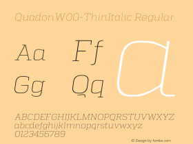 Quadon-ThinItalic