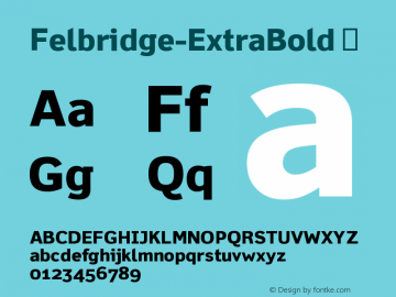 Felbridge-ExtraBold