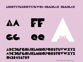 LinotypeZootype-Regular