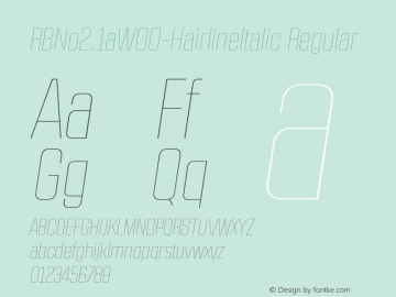 RBNo-HairlineItalic