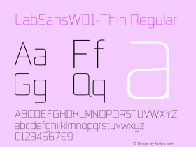 LabSans-Thin