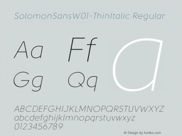 SolomonSans-ThinItalic