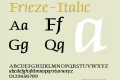 Frieze-Italic