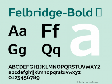 Felbridge-Bold