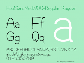 HoofSansMed-Regular