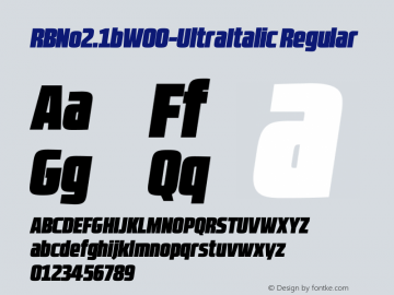 RBNo-UltraItalic