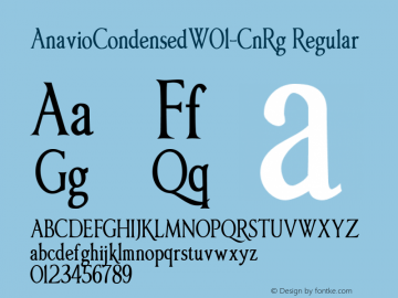 AnavioCondensed-CnRg