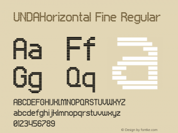 UNDAHorizontal Fine