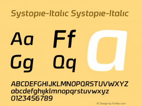 Systopie-Italic