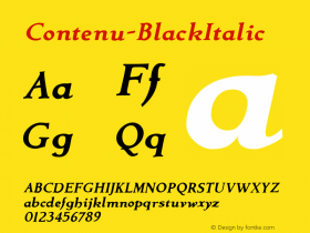 Contenu-BlackItalic