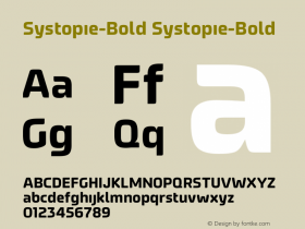 Systopie-Bold