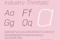 Industry-ThinItalic