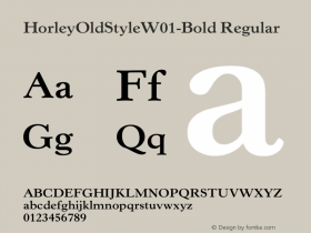 HorleyOldStyle-Bold