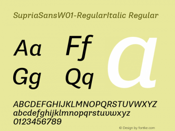 SupriaSans-RegularItalic