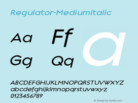 Regulator-MediumItalic