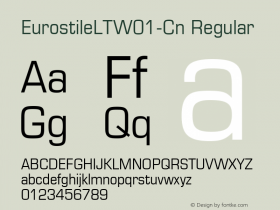 EurostileLT-Cn