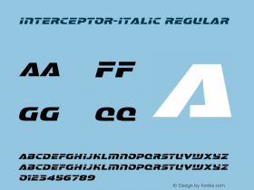 Interceptor-Italic