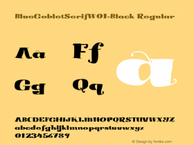 BlueGobletSerif-Black