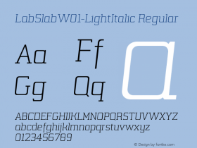 LabSlab-LightItalic