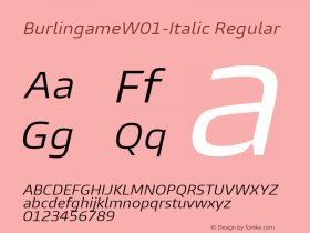 Burlingame-Italic