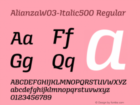 Alianza-Italic500