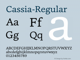 Cassia-Regular