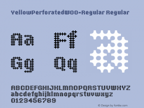 YellowPerforated-Regular