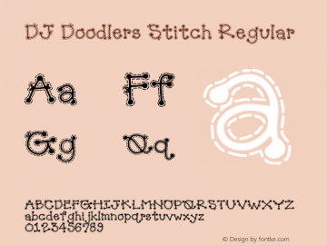 DJ Doodlers Stitch
