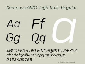 Compasse-LightItalic