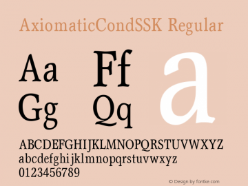 AxiomaticCondSSK