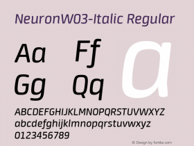 Neuron-Italic