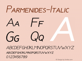 Parmenides-Italic