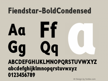 Fiendstar-BoldCondensed