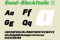 Eund-BlackItalic