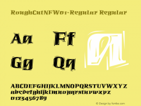 RoughCutNF-Regular