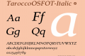 TaroccoOSFOT-Italic