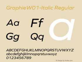 Graphie-Italic