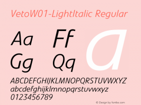 Veto-LightItalic