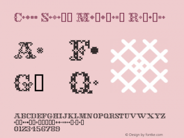 Cross Stitch Monogram