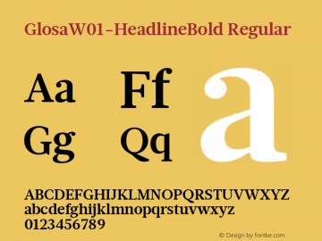 Glosa-HeadlineBold